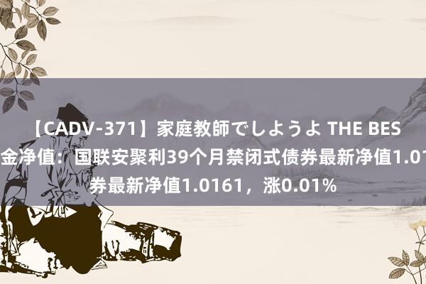 【CADV-371】家庭教師でしようよ THE BEST 2 8月16日基金净值：国联安聚利39个月禁闭式债券最新净值1.0161，涨0.01%