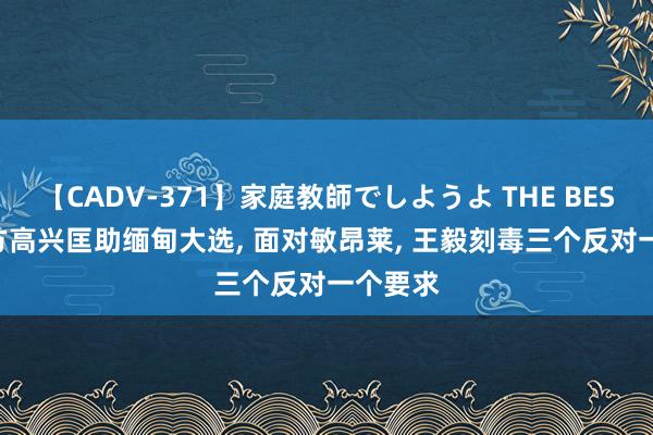 【CADV-371】家庭教師でしようよ THE BEST 2 中方高兴匡助缅甸大选， 面对敏昂莱， 王毅刻毒三个反对一个要求