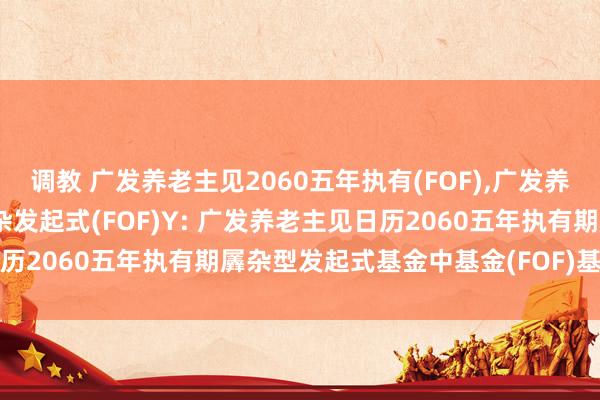 调教 广发养老主见2060五年执有(FOF),广发养老主见2060五年执有羼杂发起式(FOF)Y: 广发养老主见日历2060五年执有期羼杂型发起式基金中基金(FOF)基金合同更新